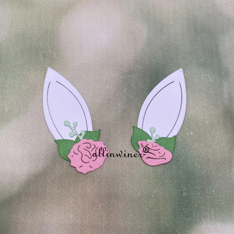 New Easter bunny ears Metal Cutting Dies for DIY Scrapbooking Album Paper Cards Decorative Crafts Embossing Die Cuts