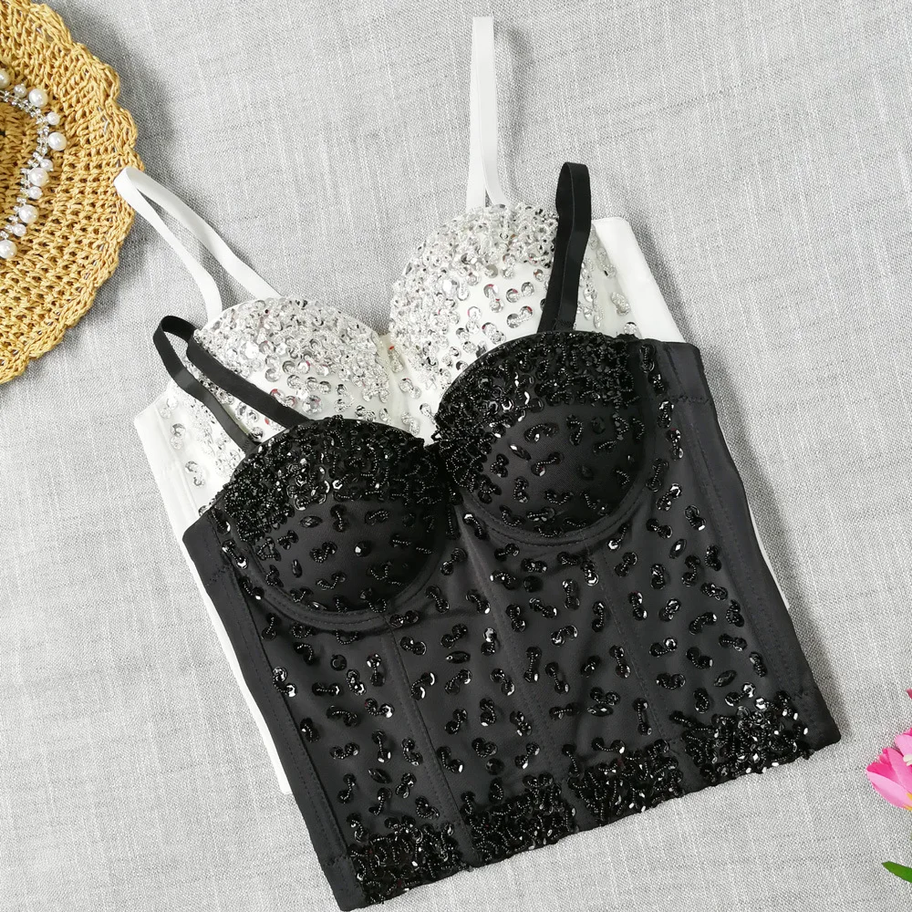 

Женский жилет с рыбьей косточкой, жилет с чехлом на животе, формирующий бюст, расшитый бисером, средний и длинный, облегающий пояс, подтяжки, верхняя одежда