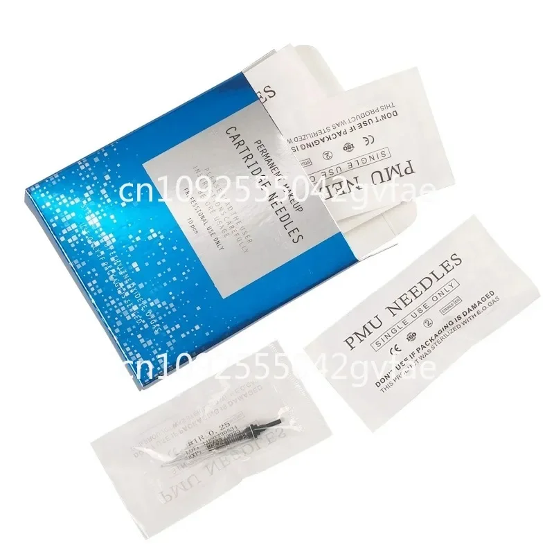 50/100pcs Black Pearl Blue Sky PMU Pigment Cartridges Professional Permanent Makeup Disposable Sterilized Tattoo