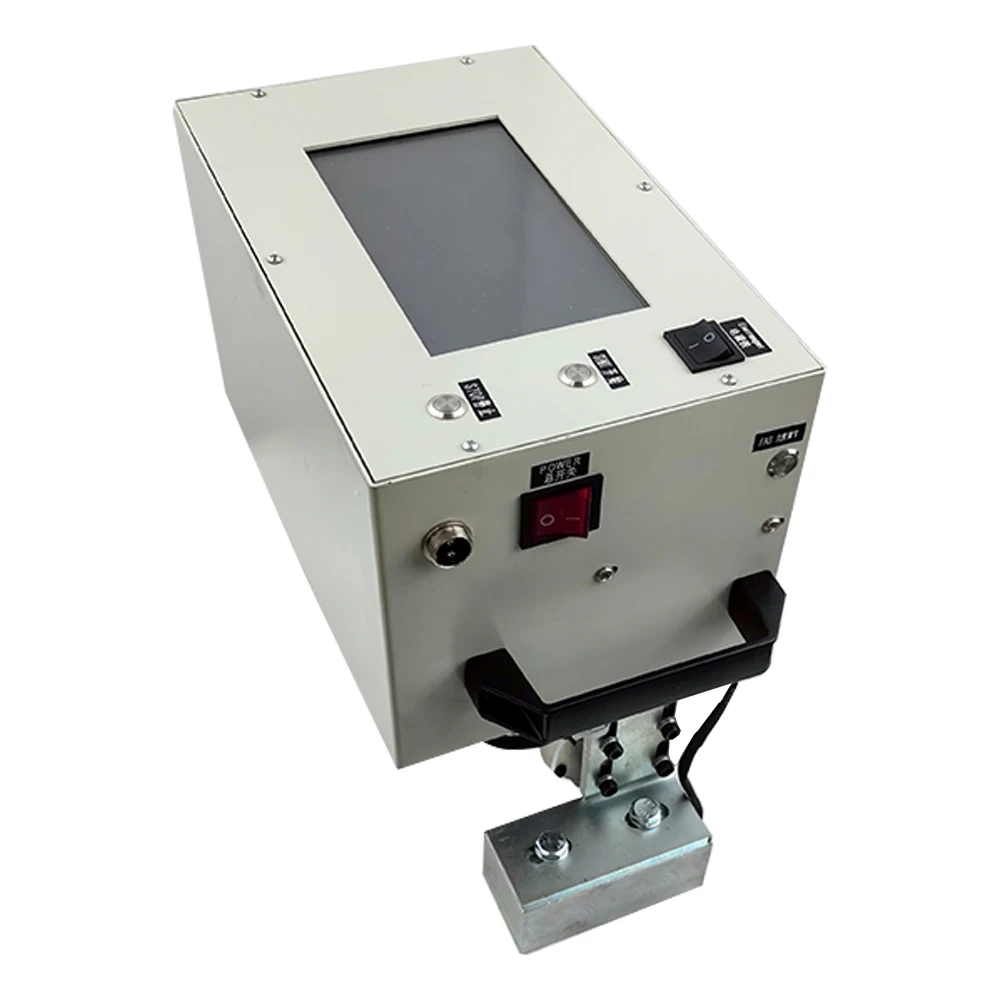 Electric  Hand-Held Portable Lettering Engraving Marker for Metal Parts 150*80MM Touch Screen Nameplate Marking Machine