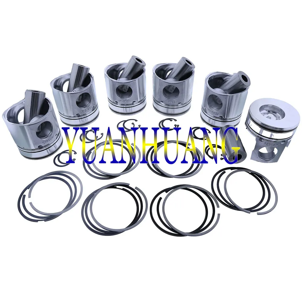 

6BT Engine Rebuild Kit With Gasket Fit for Cummins Case 680 621 Aftermarket Engine Repair Parts