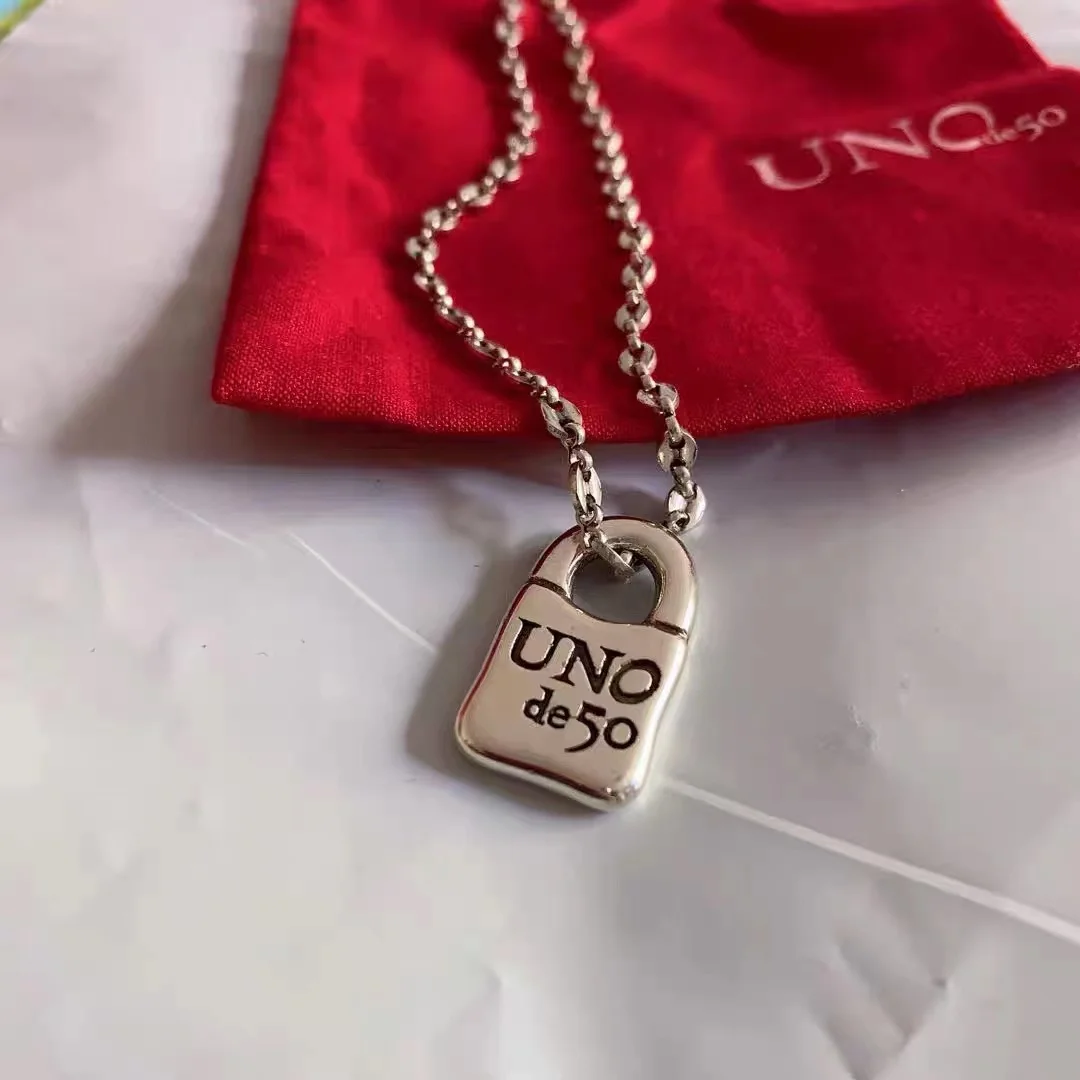 Yisheng alloy bead necklace, Silver clasp, with logo, wholesale, new 2021, European fashion gift