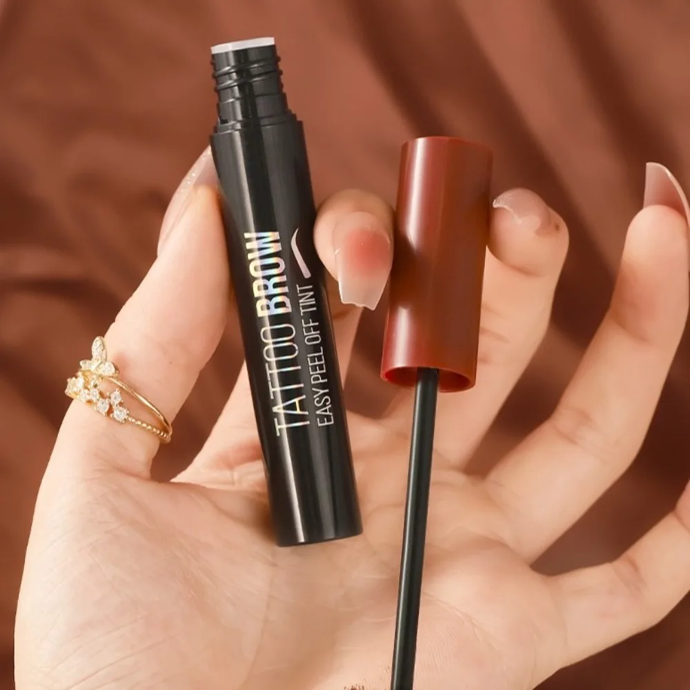 新しい防水引き裂き可能な眉毛染料耐汗性長期的な眉毛クリーム速乾性眉毛エンハンサーメイクアップ初心者