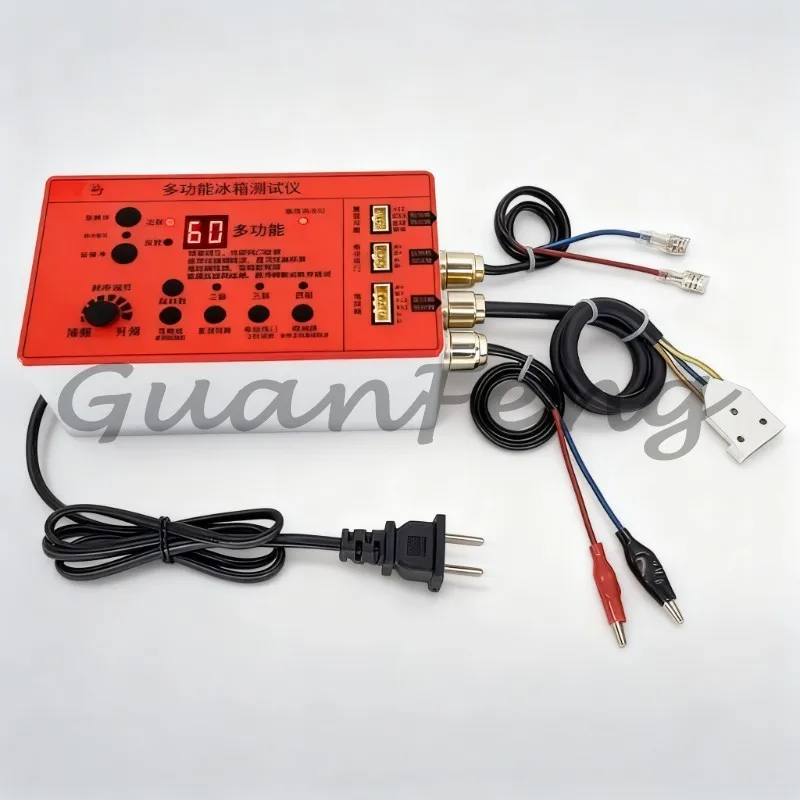 Refrigerator Multi‑Purpose Component Test Instrument, Universal Tester Inverter Board Compressor Electric Valve Fan Repair Work