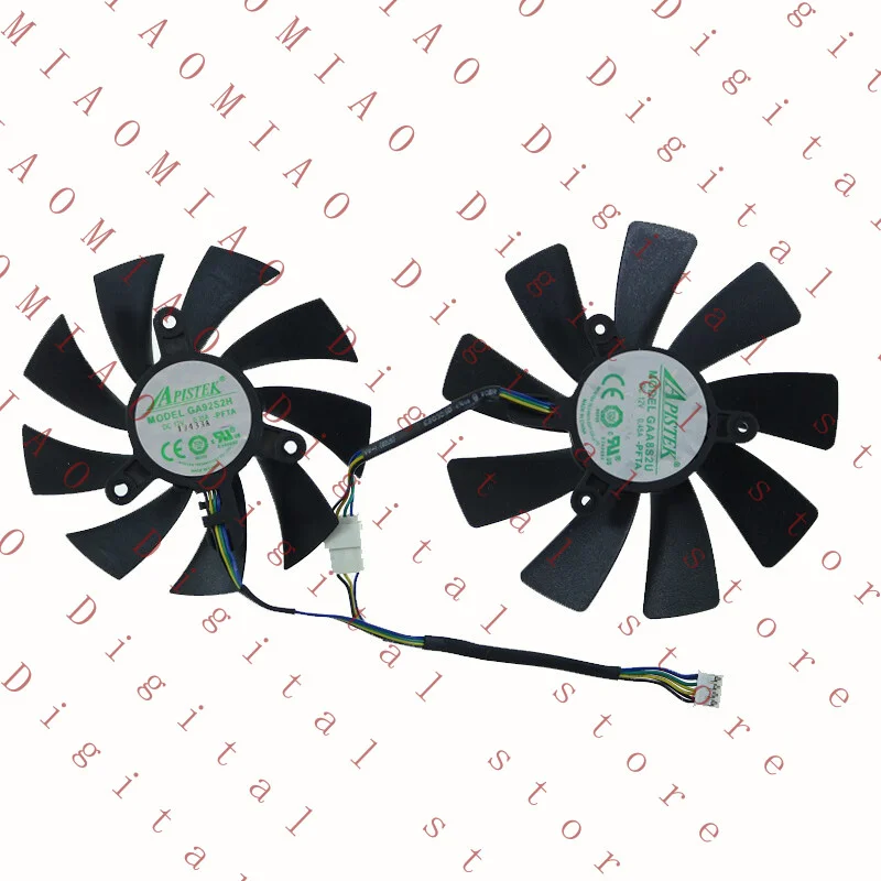MTG// New Original for ZOTAC GeForce GTX 1070 Ti Mini 8GB Graphics Card Fan DC12V 4Pin