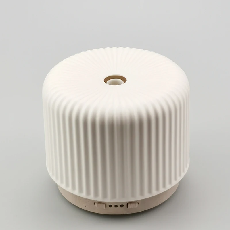 

200ml Ceramic Aroma Diffuser Wooden Oil Diffuser Ultrasonic Ceramic Essential Oil Diffuser for Aromatherapy