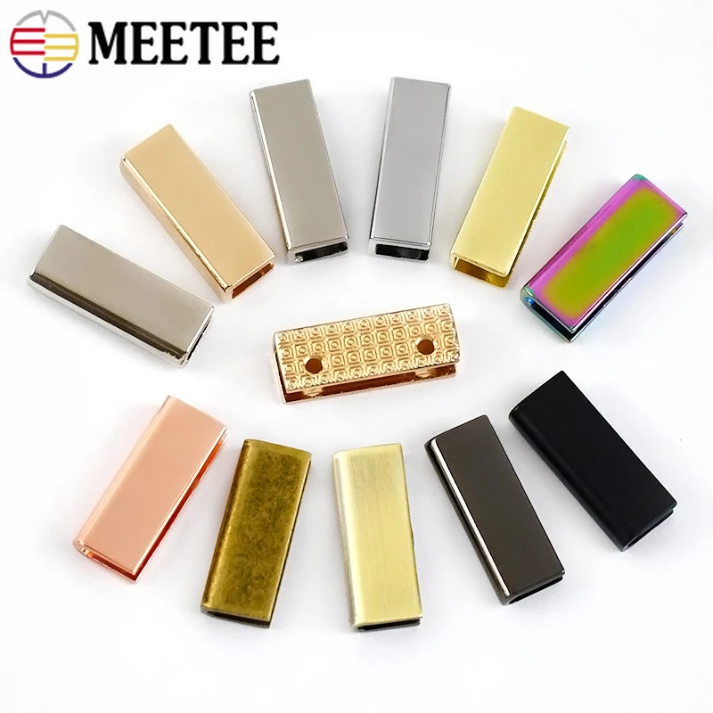 25 mm Metall-Taschenschnalle für Riemen, seitliches Ende, Schwanz-Clips, Verschluss, Gurtband, Gürtelschutz, Eckstopper, Haken, DIY-Hardware-Zubehör