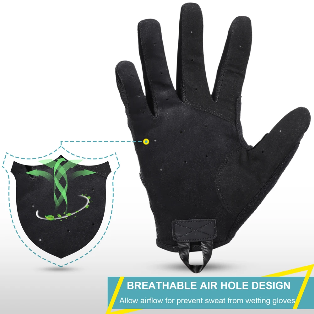 Full Finger Touch Screen Tactical Gloves Cycling Bike Climbing Trainning Ski Bicycle Sports Work Hunting Motorcycle Mittens Men