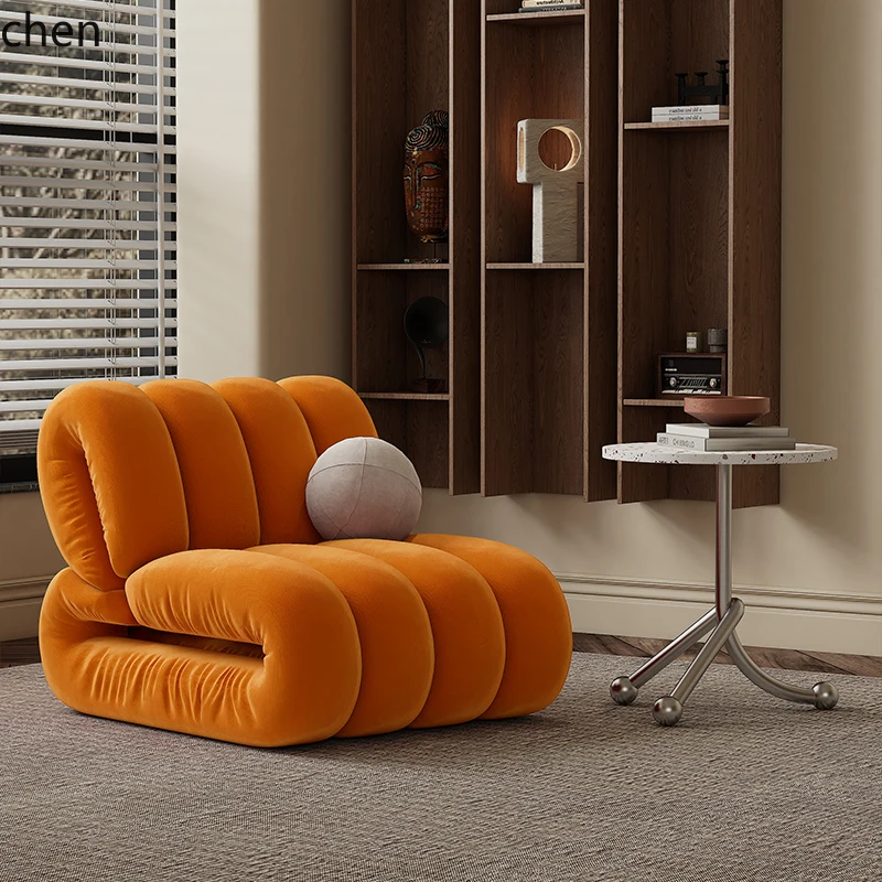 

simple single lazy sofa chair B & B bedroom small sofa living room leisure chair