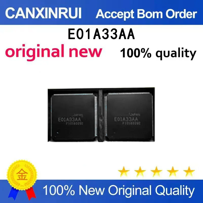 (5pcs-100pcs）New E01A33AA EO1A33AA QFP176 in stock