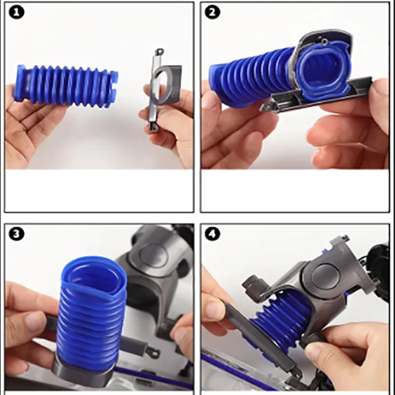 For Dyson V6 V7 V8 V10 V11 Robot Vacuum Cleaner Patrs Floor Brush Hose Soft Velvet Strips Household Appliances Accessories