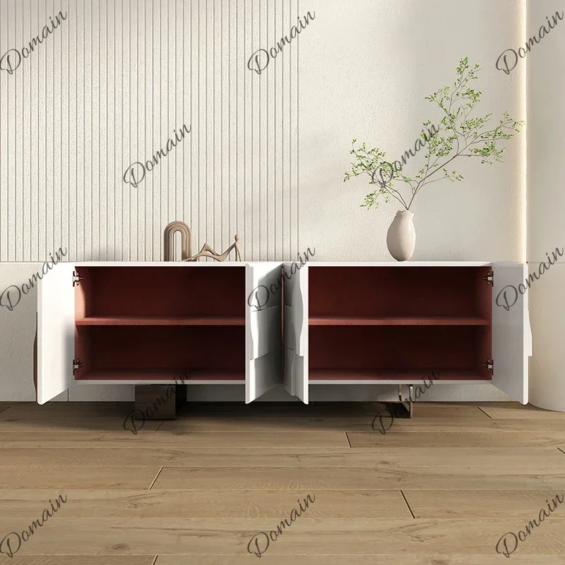 EPI Living Room Modern Tv Stand Floor Mount Nordic High End Tv Stand White Luxury Mobili Per La Casa Saldi House Accessories