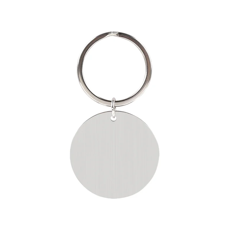 Cross-border hot send coach teacher simple fashion hundred with pendant Europe and the United States stainless steel keychain gi
