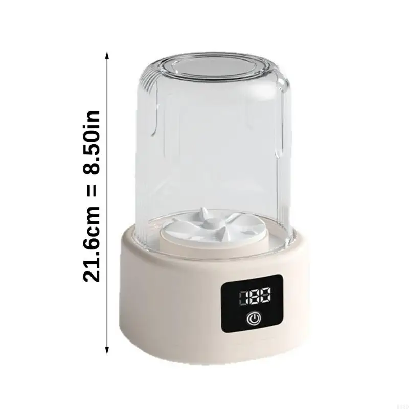 918D防水服洗濯機充電式バッテリー運転ランドリーカップ洗濯機のベビー服下着用