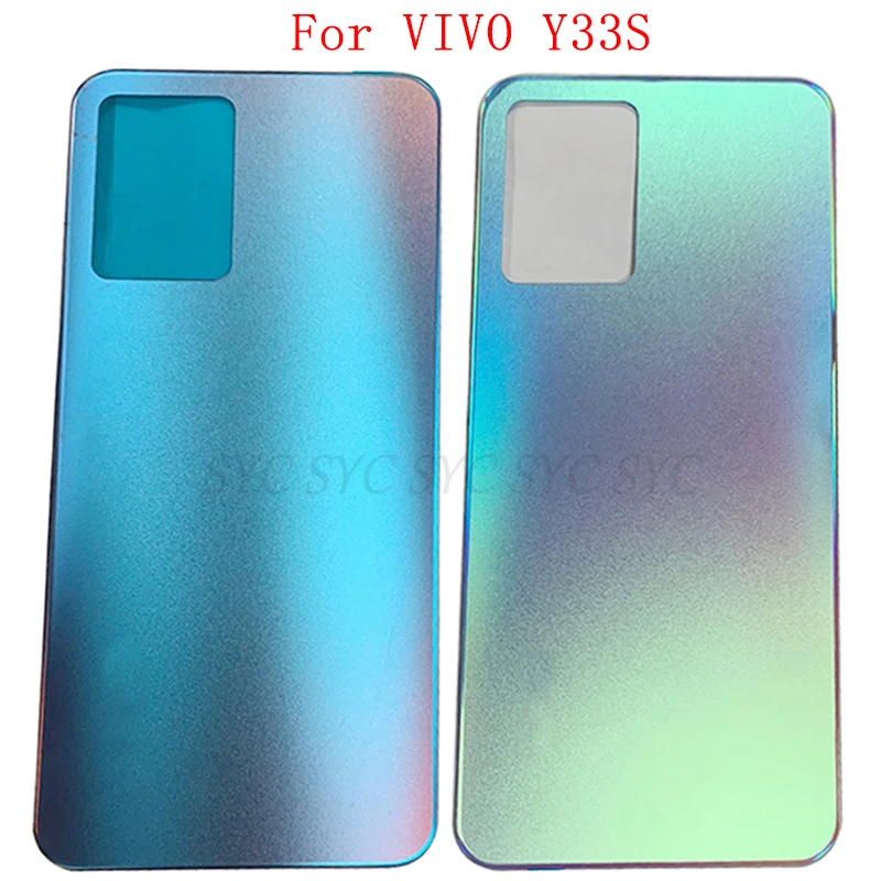 

Battery Cover Rear Door Case Housing For VIVO Y33S Back Cover with Logo Repair Parts