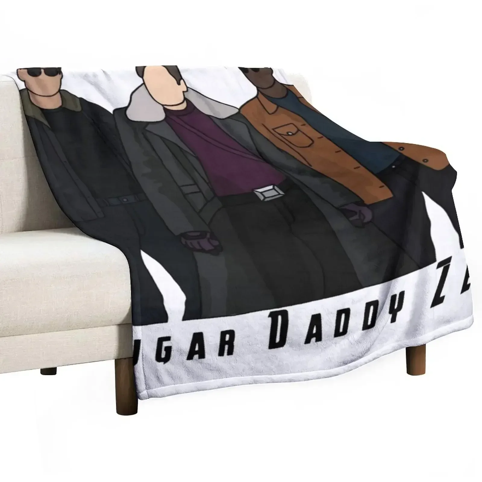 

Sugar Daddy Zemo Throw Blanket Sleeping Bag Custom Furrys Plush Blankets