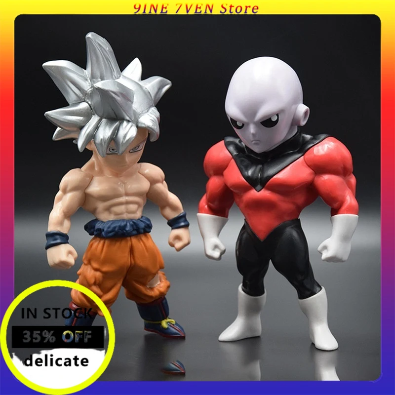 

Кукла Wukong ручной работы Dragon Ball с серебряными волосами, 26 см, ультра инстинктная статуя, игрушка в подарок, фантазийная фигурка, украшение для рабочего стола