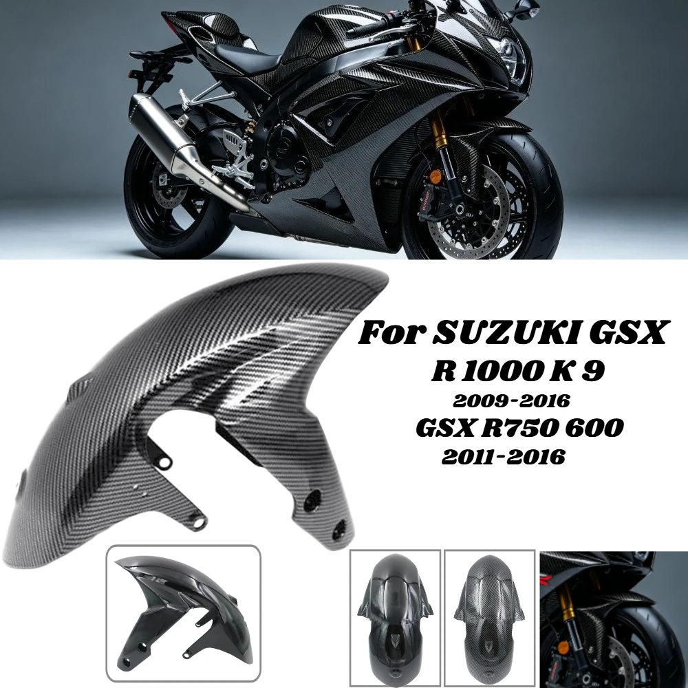 

For SUZUKI GSX-R1000 K9 2009-2016 GSXR 600 750 2011-2016 SUZUKI Motorcycle ABS Mudguard Front Tire Fender Fairings Accessories