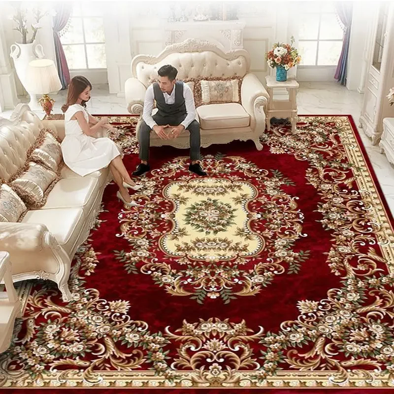 

European Luxury Carpets for Living Room 200x300 Decoration Home Large Area Rugs Bedroom Decor Lounge Rug Washable Floor Mats