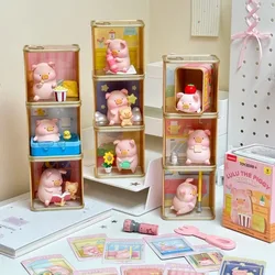 Genuine LuLu The Piggy Pleasure Time Series Blind Box Canned Pig Mystery Box Canned Model Cute LuLu Toys Anime Figure