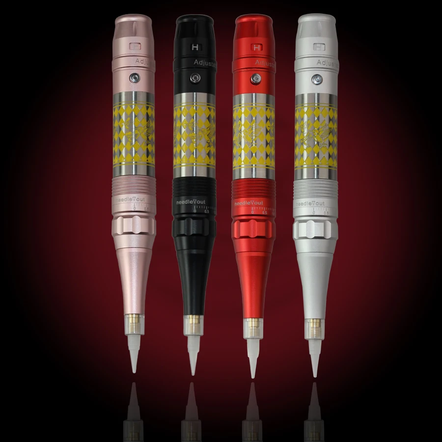 

D34 Wireless Digital Permanent Makeup Tattoo Pen With Battery For Microblading Eyebrow Eyeliner Lip Electric Eyebrows Tattoo Mac