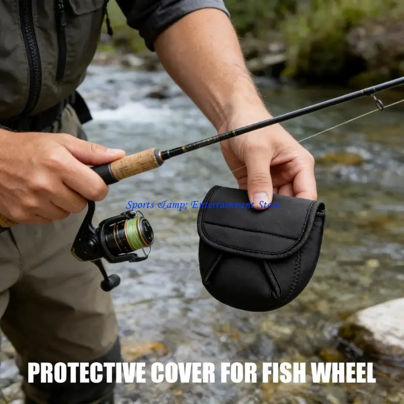G7NF Portable Fishing Reel Bag Baitcasting Fishing Reel Protective Case Bag Protectors Soft Casting Reel Protective Bag