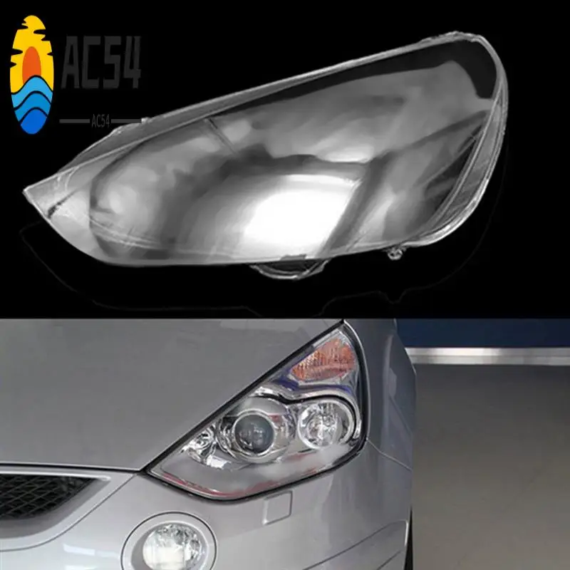 

AC54-For Ford S-MAX 2007-2008 Left Side Car Headlight Cover Lamp Shell Mask Lampshade Lens Glass Head Light Lamp Cover Accessori