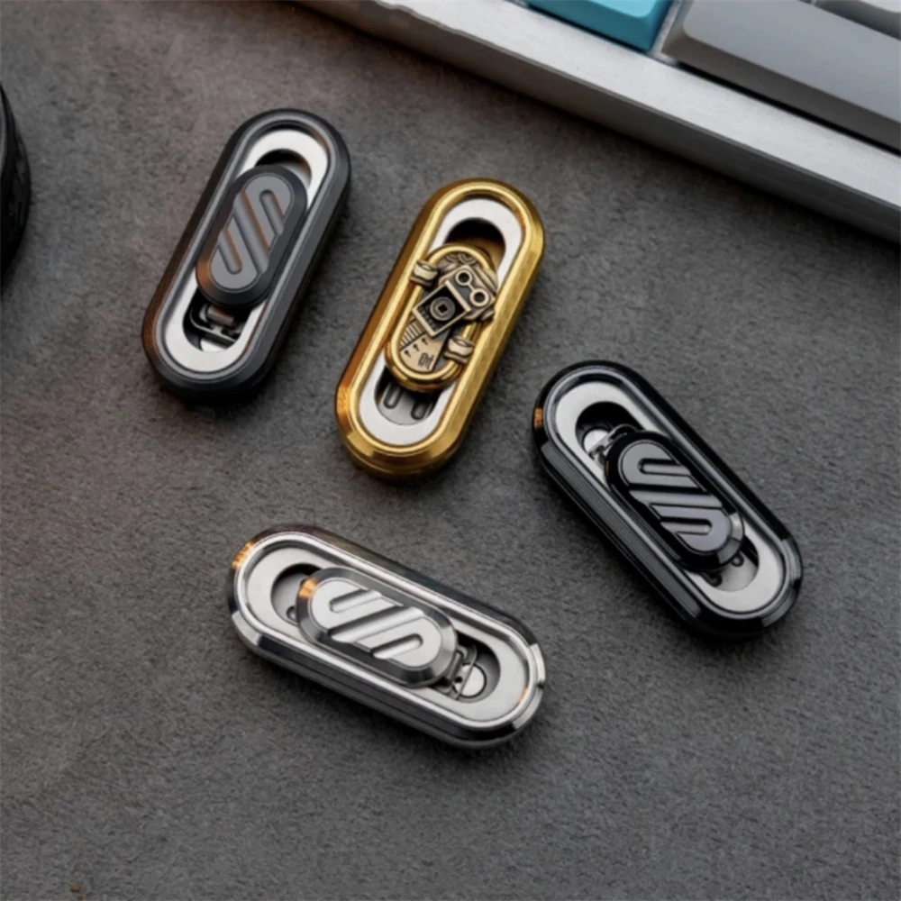 POPPING Tuning Fork Fidget Slider Spinner Zirconium Alloy EDC Anti Stress Toys  ADHD Anxiety Relief Sensory Focus Fidgeting Toys