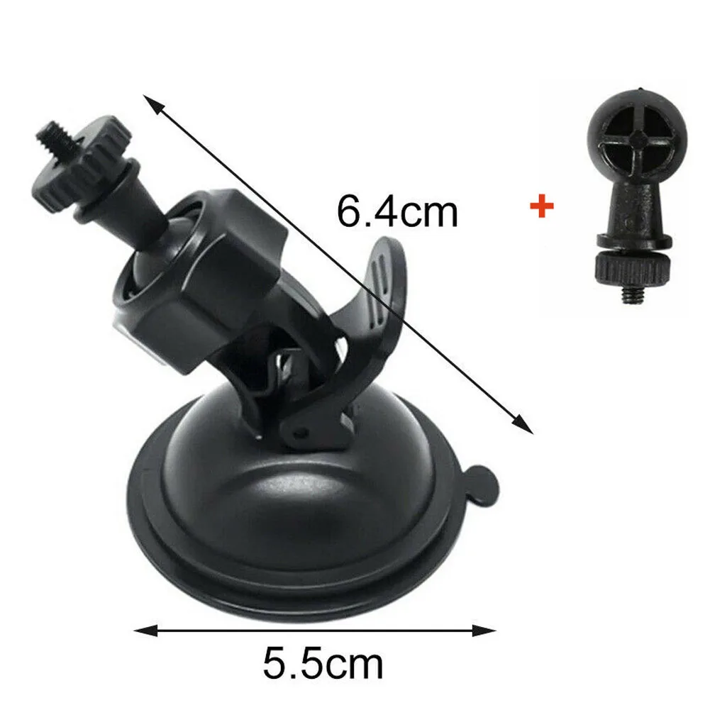

Driving Recorder Suction Cup Bracket, Suction Cup Screw Head, Universal Rotating Ball Head, Equipped With 2 Connectors, 1 Screw