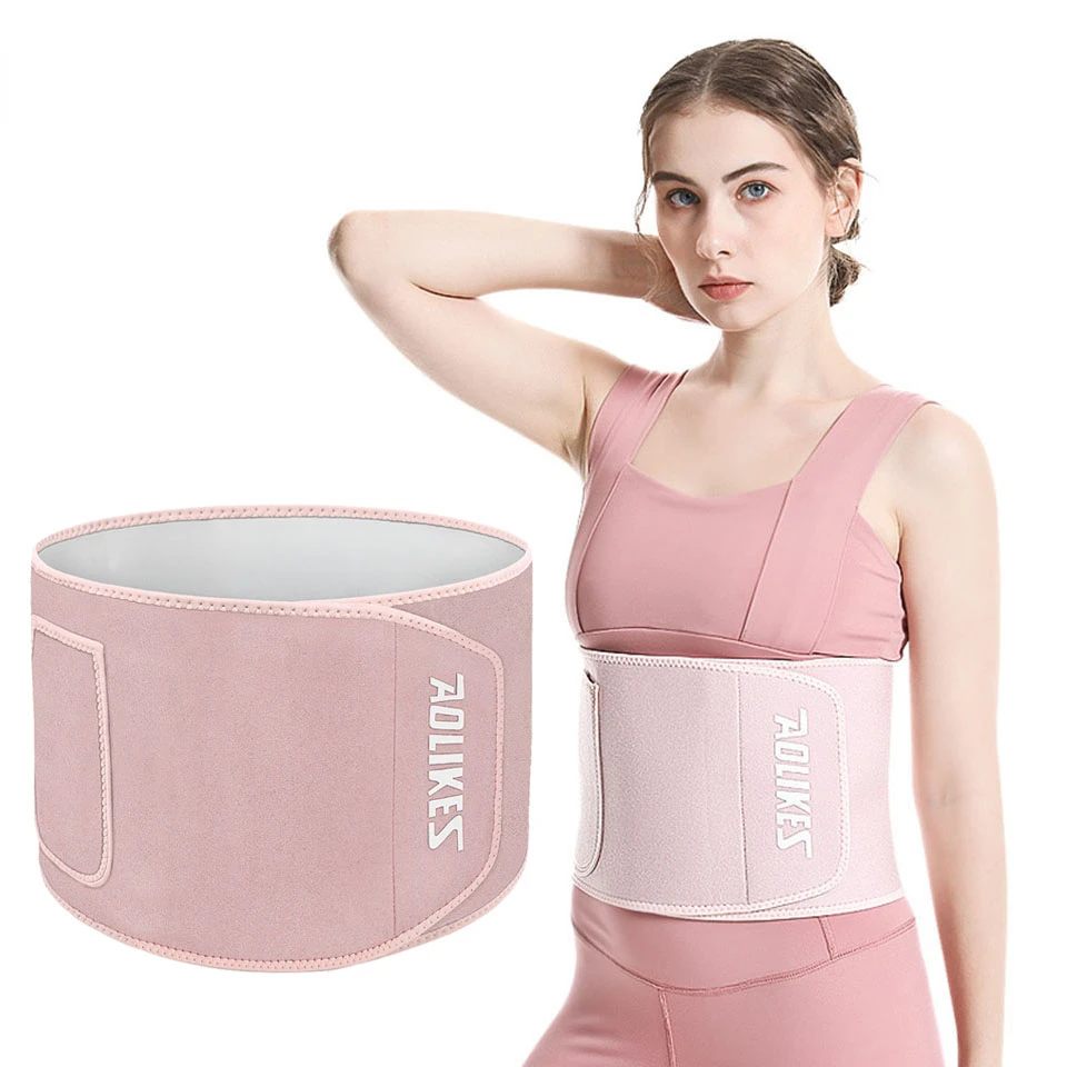 2023 New Waist Trimmer Silver Ions Sweat Belt for Women Men Sports Running Body Shaper Belly Slimming Waist Trainer