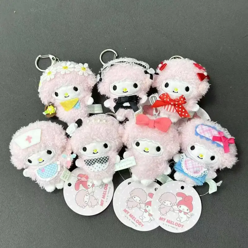 

Kawaii Sanrio My Sweet Piano, плюшевые игрушки, брелок, милый мультяшный рюкзак, кулон, кукла, подарок на день рождения для девочек, креативные периферийные устройства