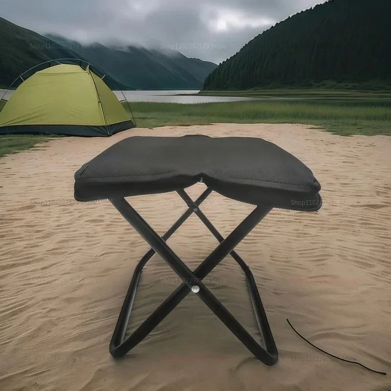 折りたたみ式キャンプバックパックスツール軽量ポータブル折りたたみ式スラッカーチェアハイキング釣り旅行アウトドアアクティビティ用
