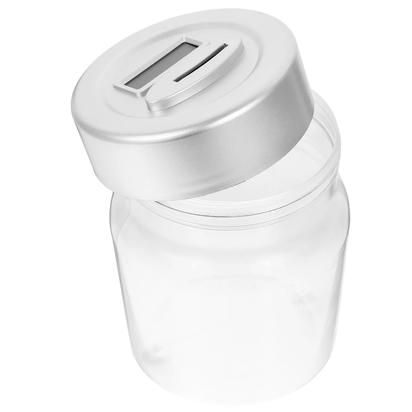 Euro Piggy Bank Coin Holders Desktop Saving Cylinder Compact Abs Money Daily Use Container