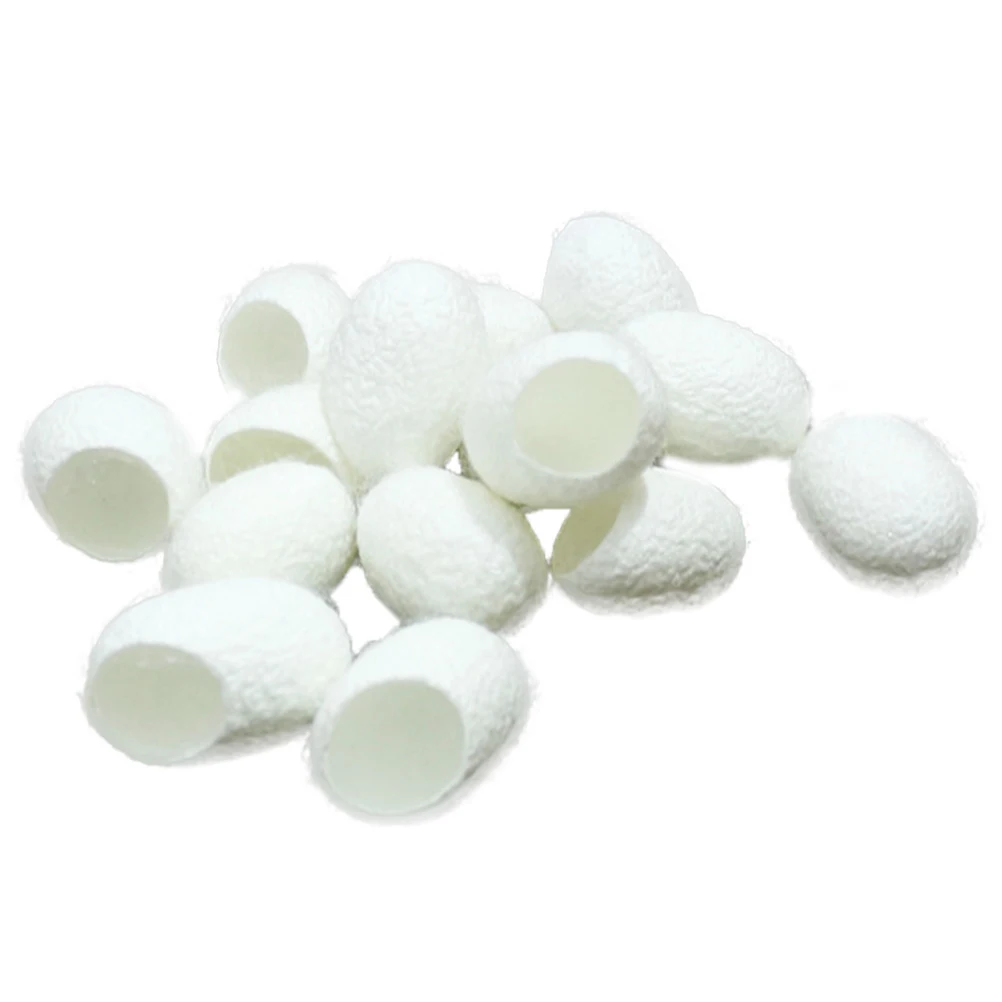 

90pcs Shells Natural Skin Care Scrub Cleaning Silk Blackhead Removal Facial Cleansing Tools Silk Balls