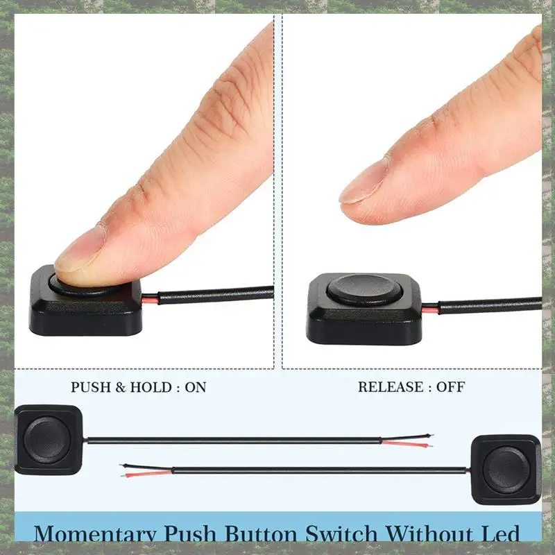 Best Of 2025-40 шт. мгновенный переключатель мгновенного действия, кнопочный переключатель включения и выключения, 12 В 24 В, мини-кнопочный переключатель для поверхностного монтажа