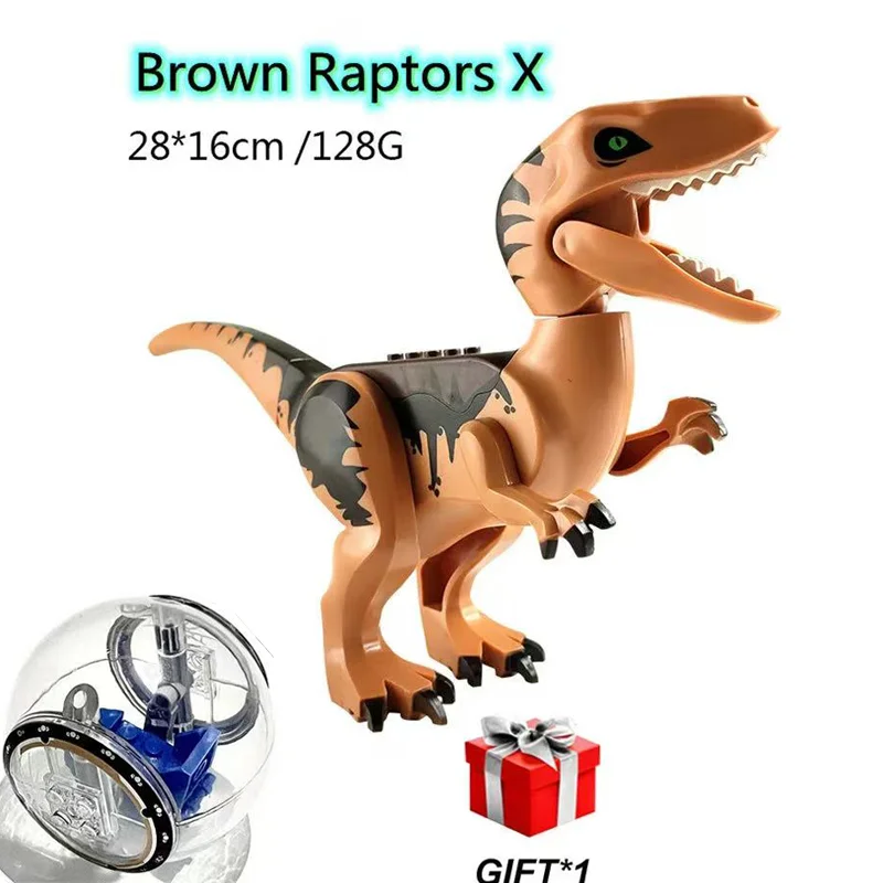 28 Arten Jurassic Dinosaurier Welt Bauklötze Tyrannosaurus Indominus I-Rex Mit Flucht-Gyrosphäre Bausteine Spielzeug