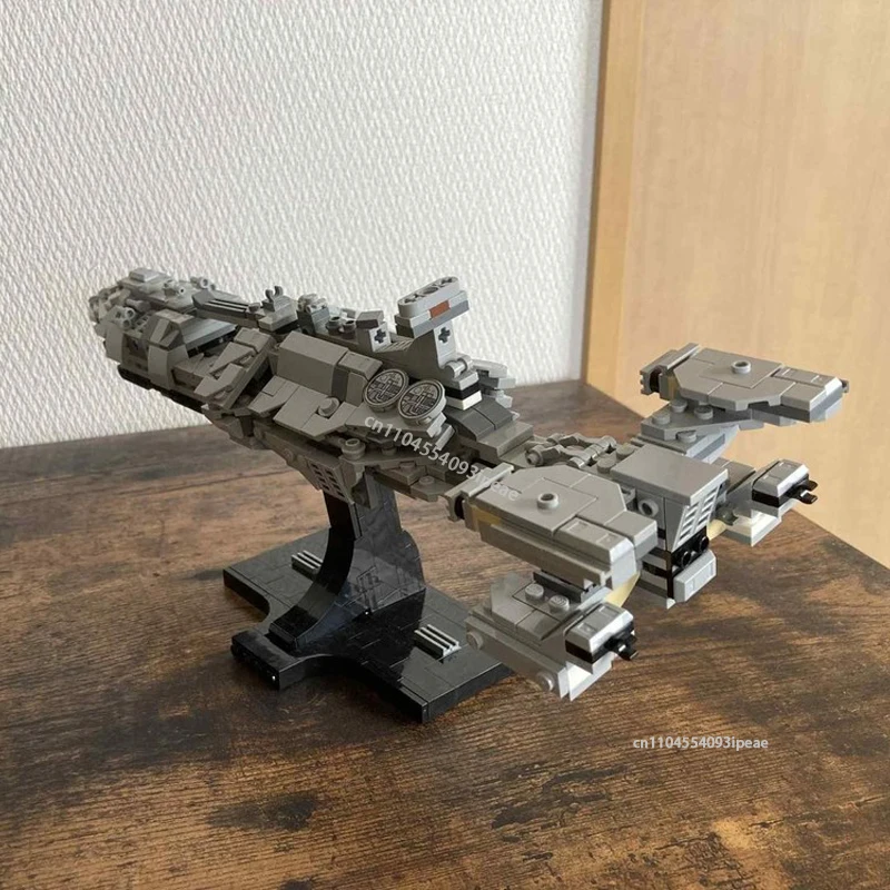 جديد المركبة الفضائية رودجر سفينة الفضاء الصغيرة اللبنات نموذج لتقوم بها بنفسك فيلم الخيال العلمي بين النجوم الجمعية الطوب لعبة أطفال هدية الكريسماس