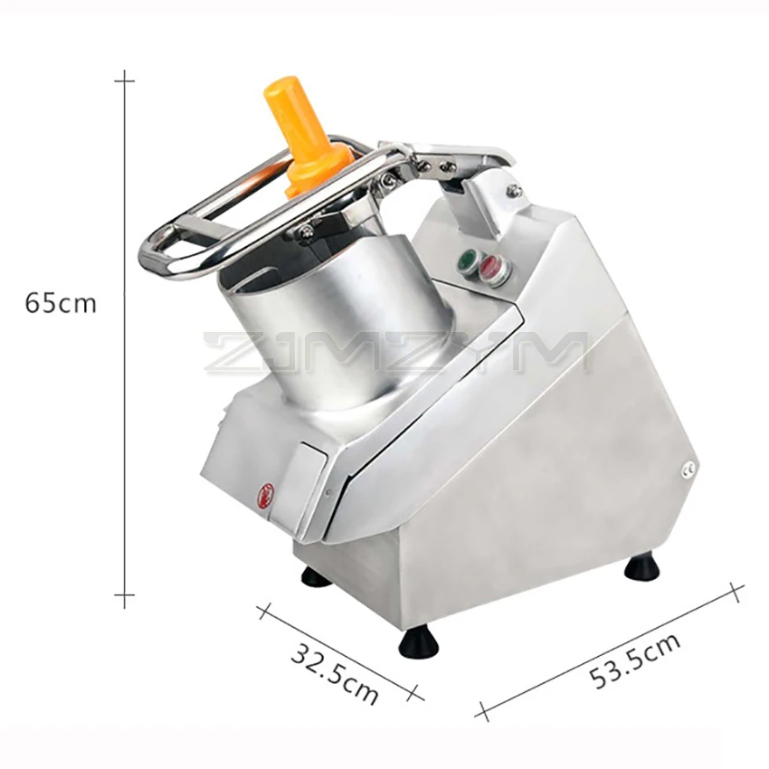 VC65MS Electric Vegetable Cutter Commercial Fruit Vegetable Slicer Shredding Machine Multi-Function Vegetable Cutter 220/110V