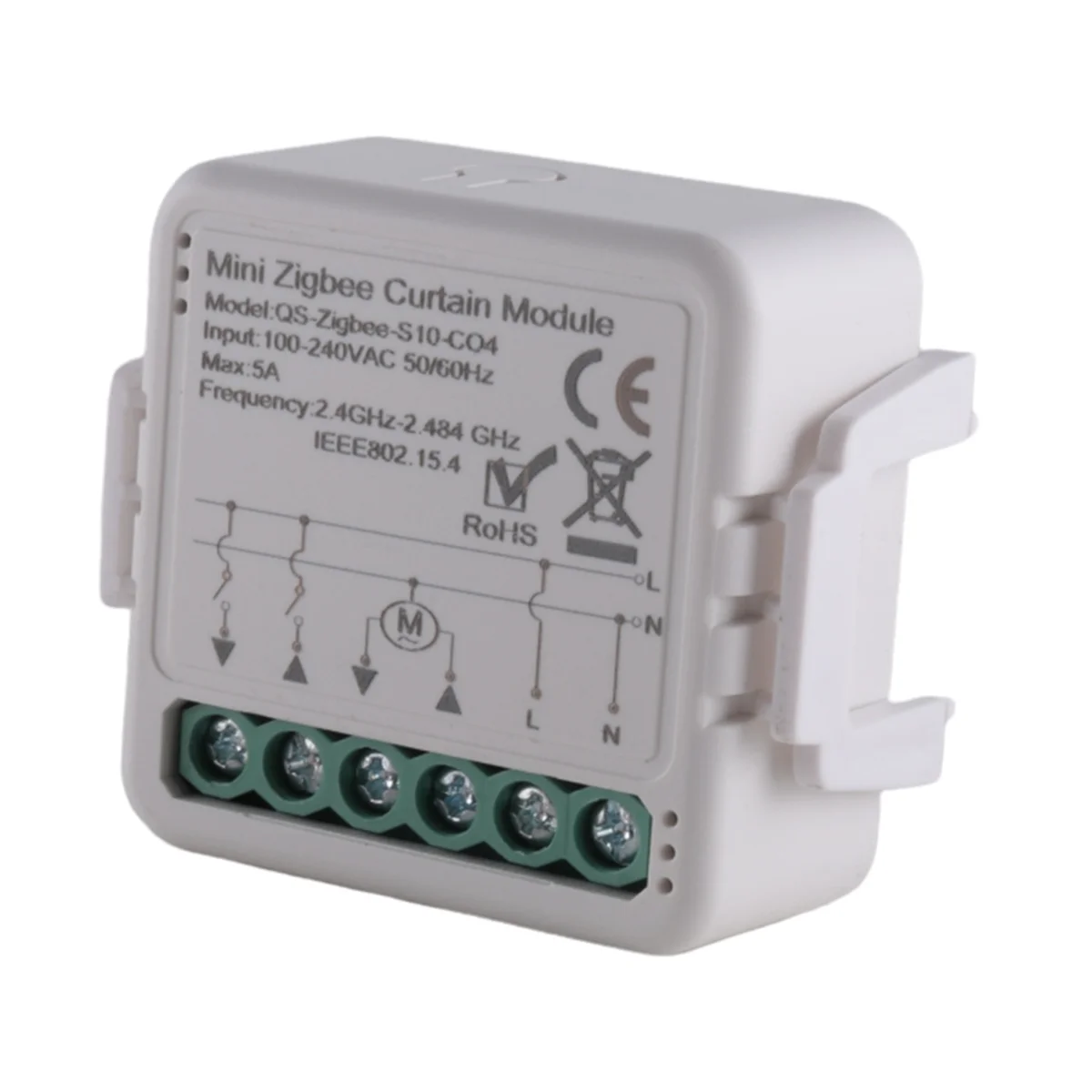 Tuya Smart Zigbee Curtain Switch Module for Roller Shutter Electric Motor Smart Life APP Remote Control image 2