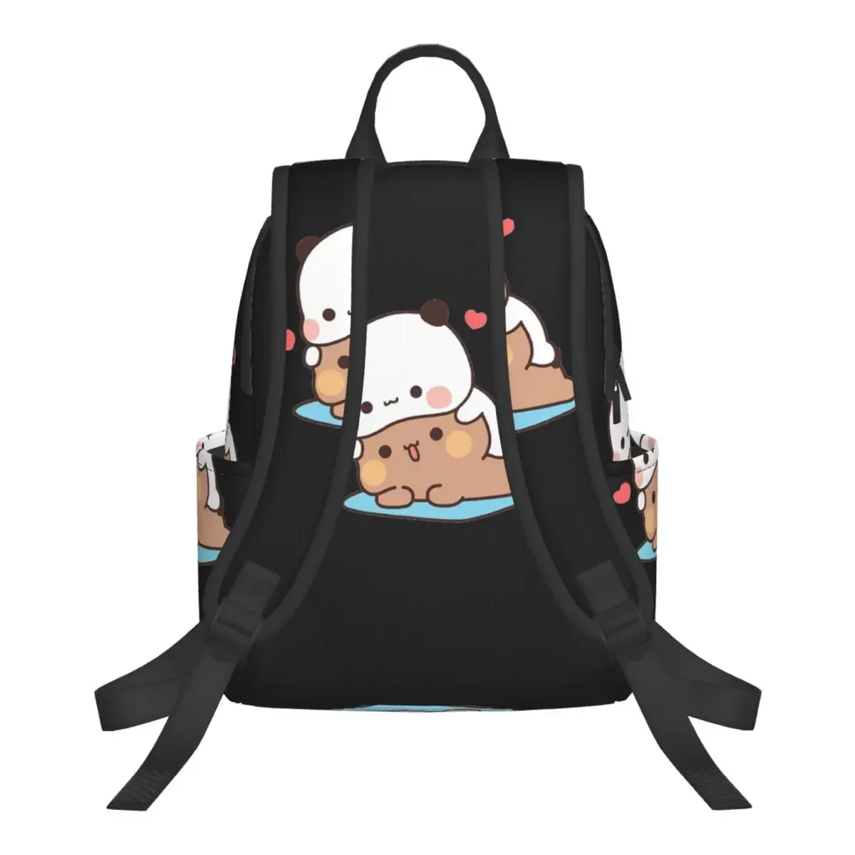 Bear And Panda Bubu Dudu Balloon Student Backpack School Bag Hiking Travel Daypack for Boys Girls Bookbag Shoulder Bags