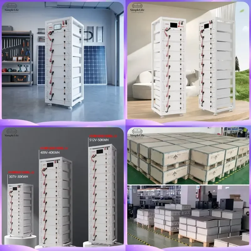 High Voltage 30kWh 50kWh 70kWh Lithium Battery Solar Energy Storage System Home Power Wall Off Grid PV Panel Kit Household