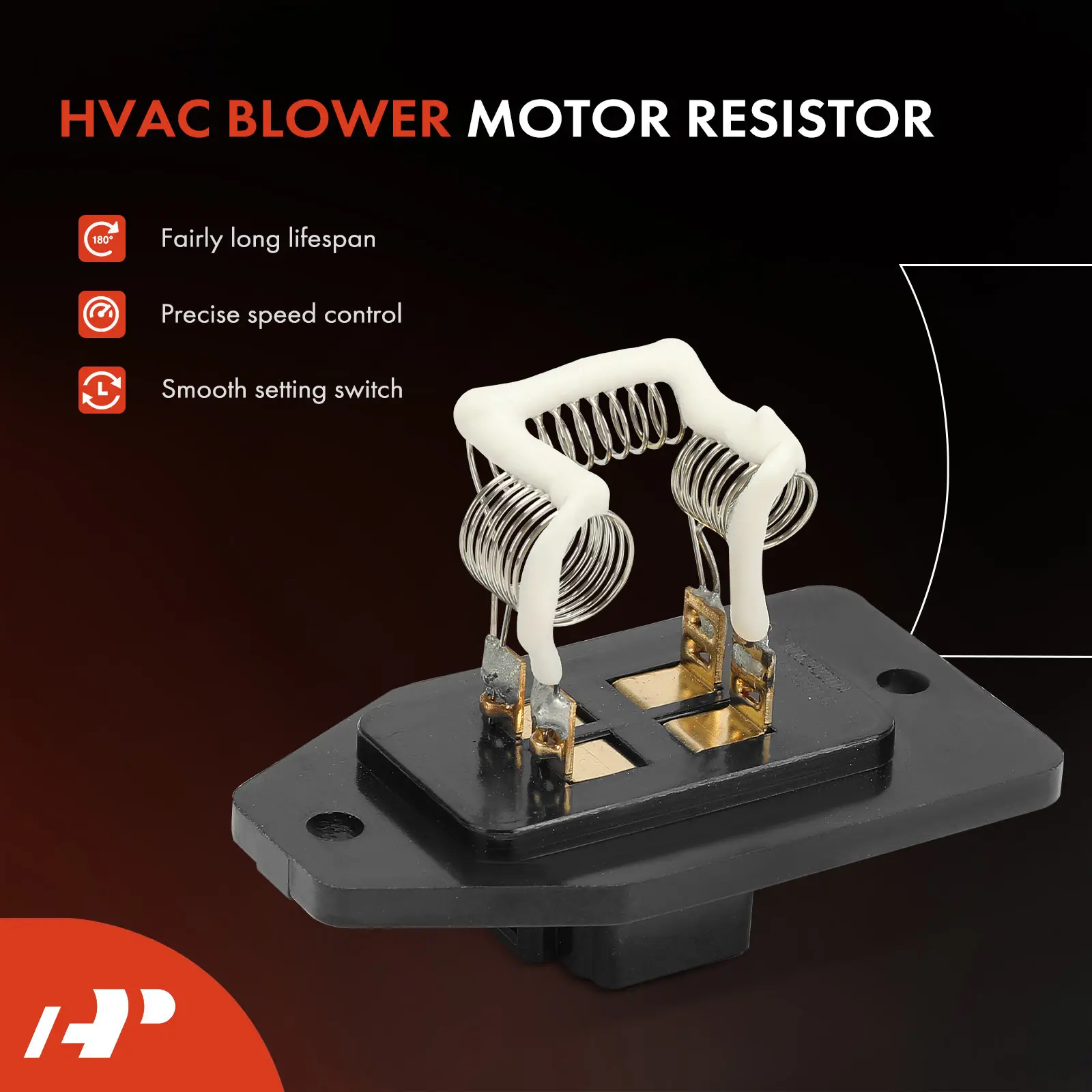 A-Premium Heater Blower Motor Resistor With Wiring Harness for Honda Civic 1992-1998 Civic del Sol 1993-1997