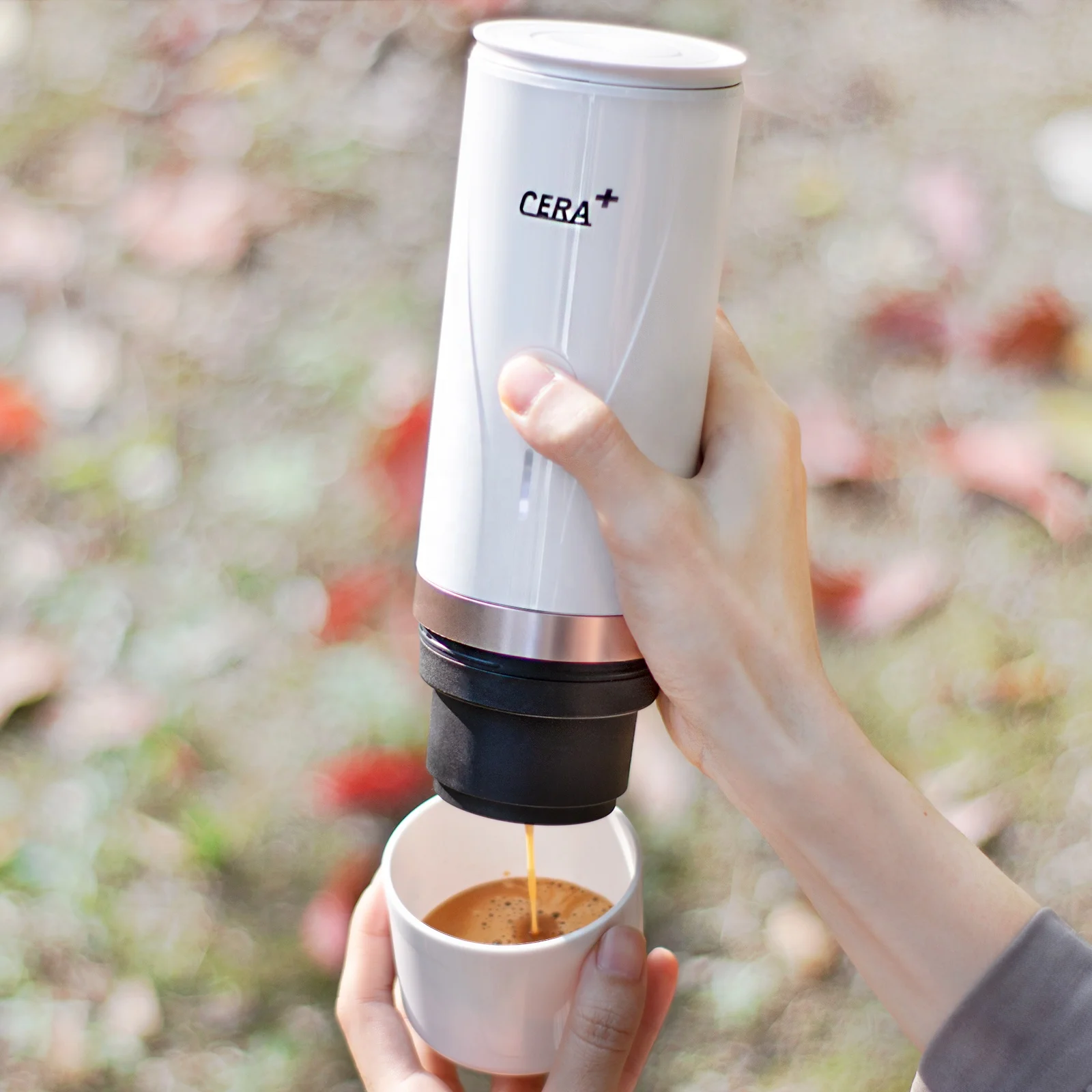 Factory CERA+ Outdoor Portable Coffee Maker Espresso Coffee Maker Portable Espresso Pod Mini Espresso Portable Coffee Machine