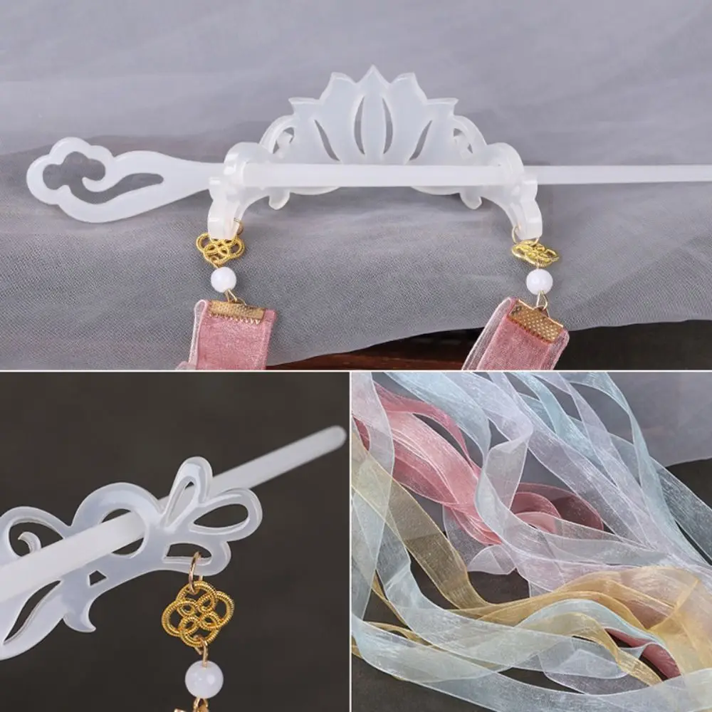 Akcesoria do włosów dla dziewczynek, spinka do włosów z frędzlami, wstążka, starożytna korona do włosów, spinka do włosów w stylu starożytnym, nakrycie głowy w stylu chińskim, pałeczki do włosów Hanfu