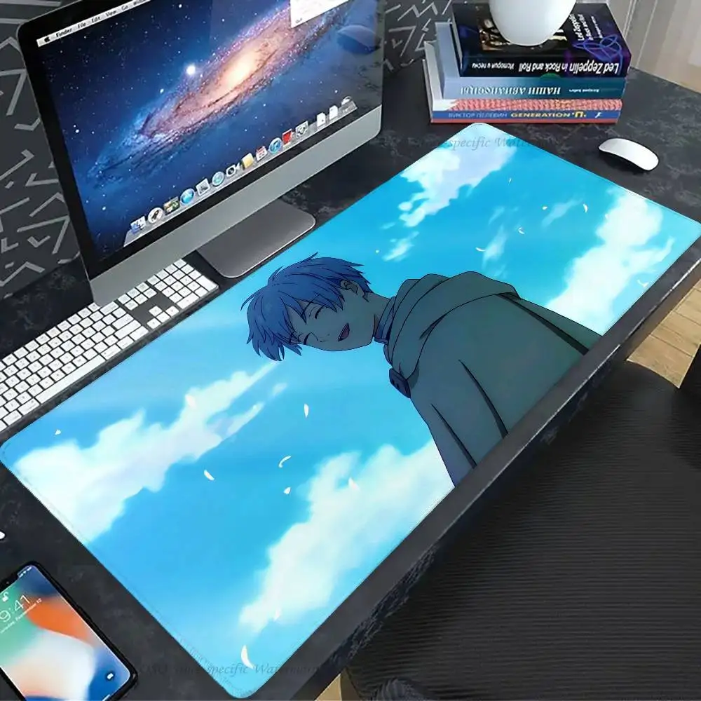 Himmel Anime Frieren Beyond Journeys End Mousepad Non-slip Suitable For Office Computers Laptops E-sports Game Desk Mats XXL