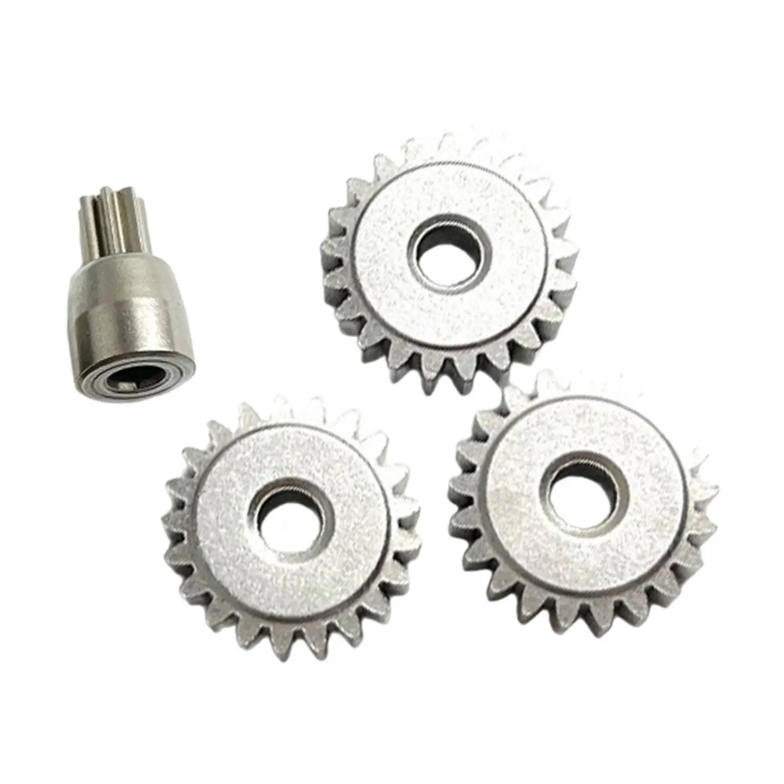 4Pcs 7 Teeth Motor Gear and 21 Teeth Gear Kit Planetary Tooth Gear