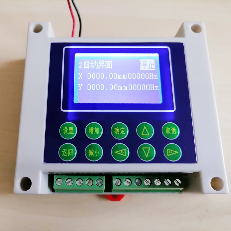 Xj-92 Programmable Dual-Axis Stepper/servo Controller/replacement Plc Industrial Controller