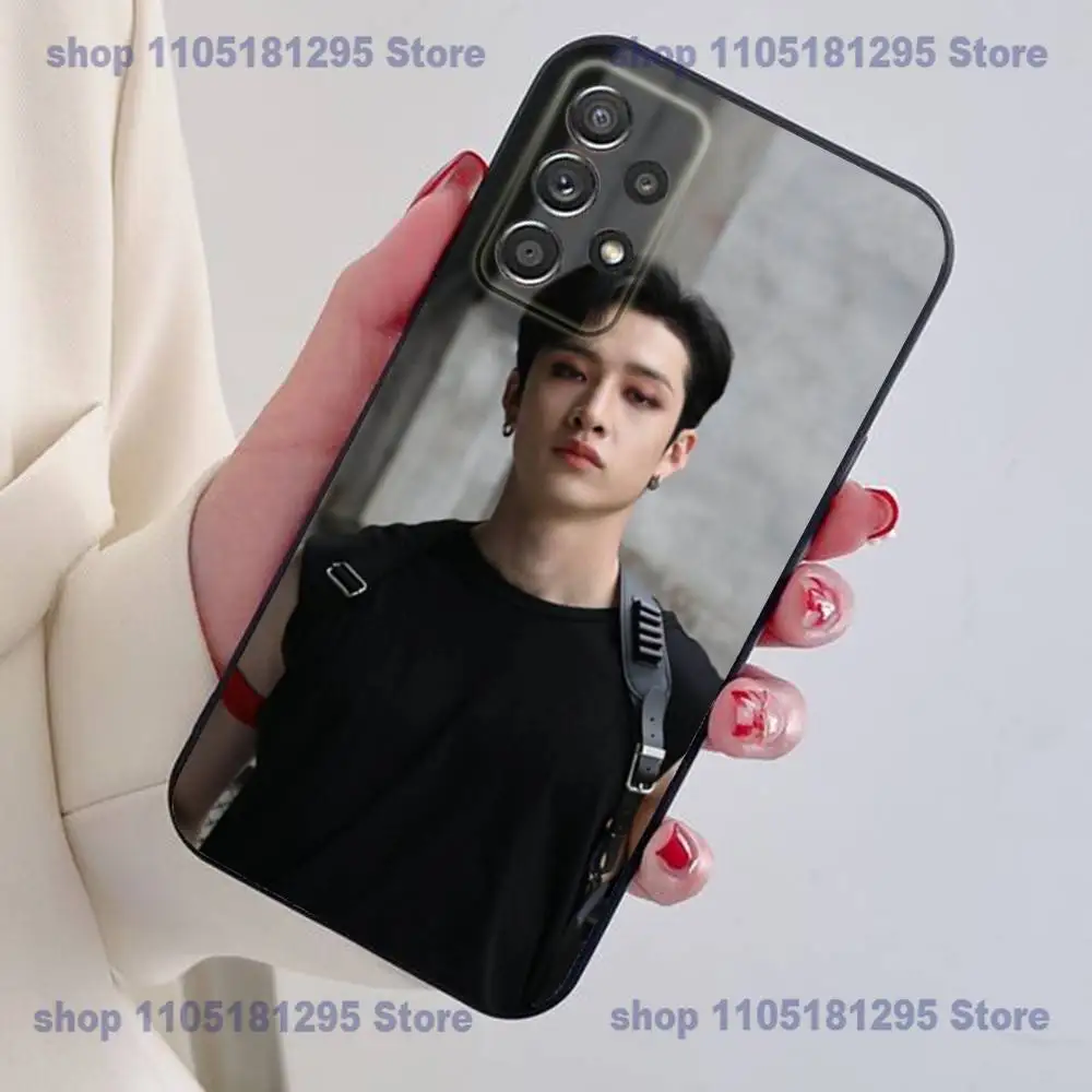 حافظة هاتف A-ATEEZ Kpop لهاتف سامسونج S25,24,21,22,23,30,Ultra,20,Plus حافظة من السيليكون الناعم باللون الأسود #5