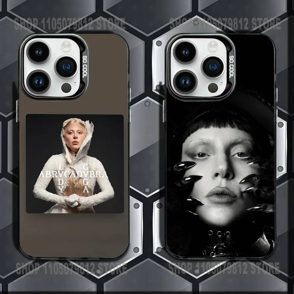 

Albums Lady G-Gagas MAYHEM Phone Case For iPhone 16,15,14,13,12,11,Mini,Pro,E,MAX Black Candy Matte Shockproof Cover