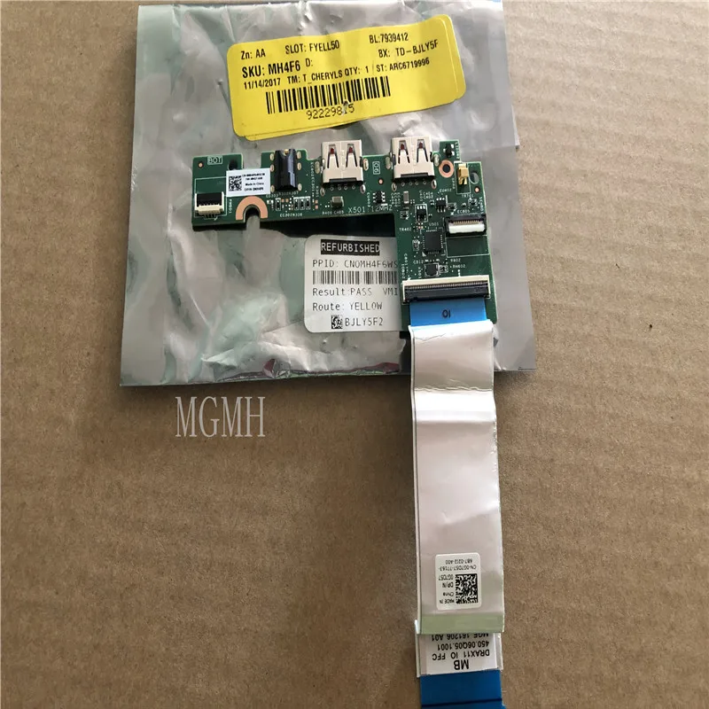 15910-1 0MH4F6 Cho Âm Thanh-Ban USB DELL 11-3168 P25T001 Inspiron 100%